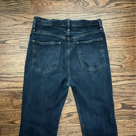 A.L.C. Dark Wash Premiun DenimHigh-rise Straight Leg Jeans.Size 29